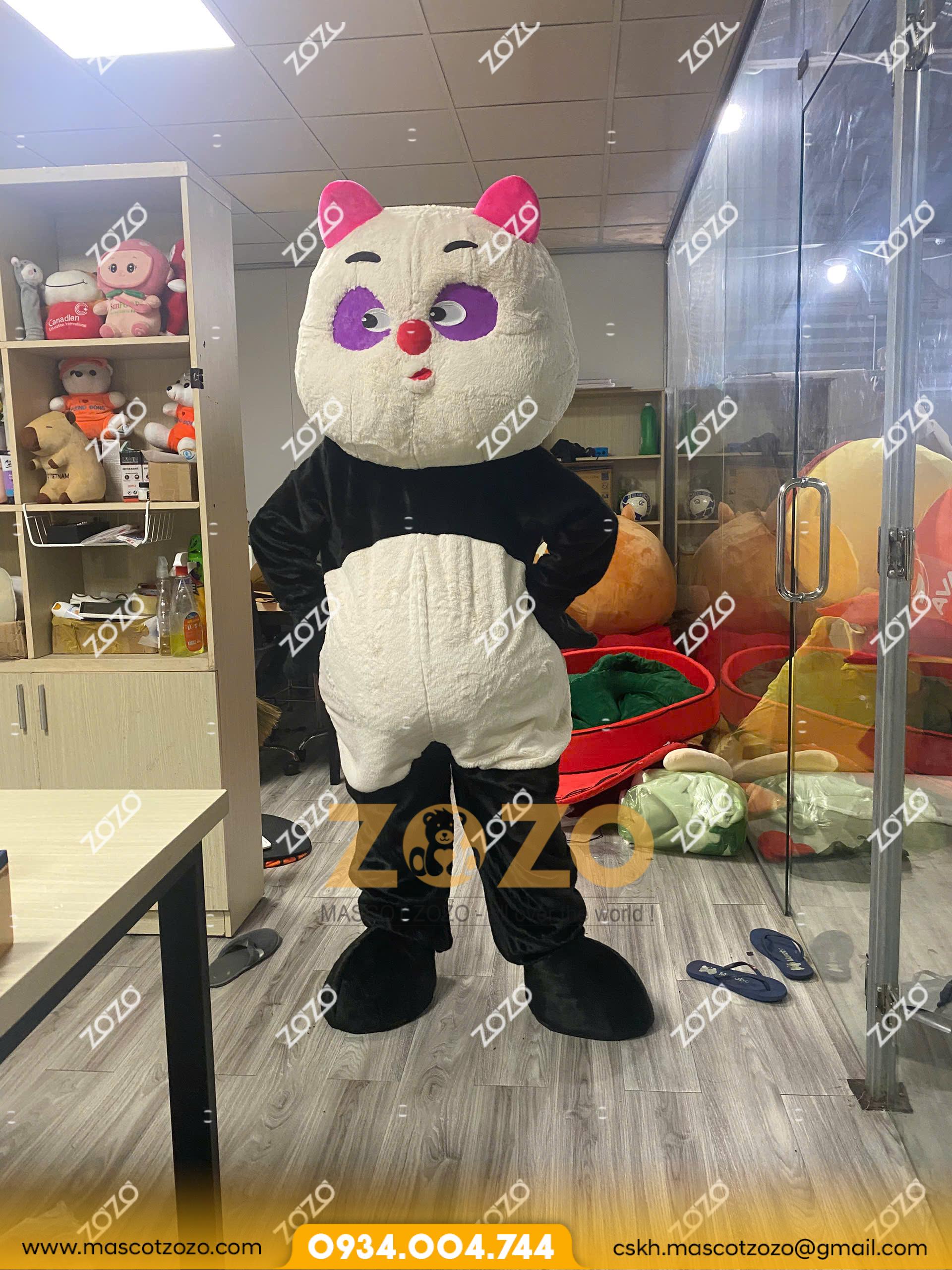 MASCOT GẤU TRÚC MẬP Ú