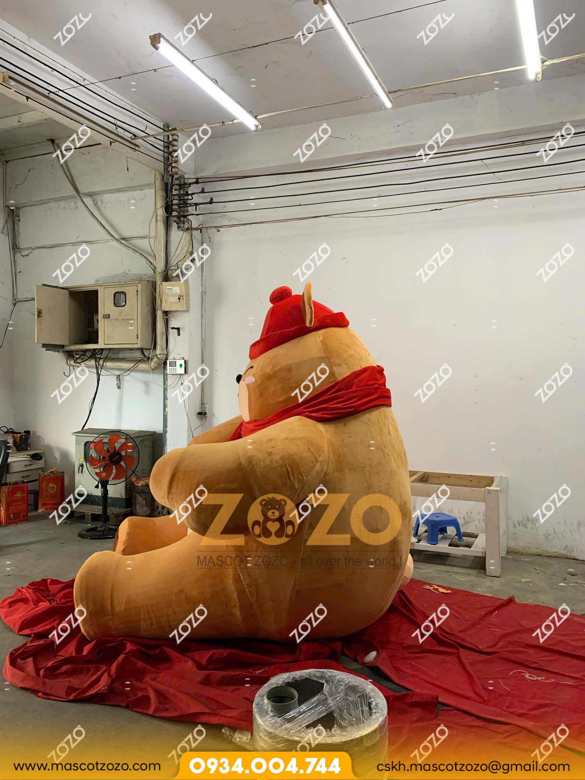 MÔ HÌNH GẤU NOEL - Ảnh 2
