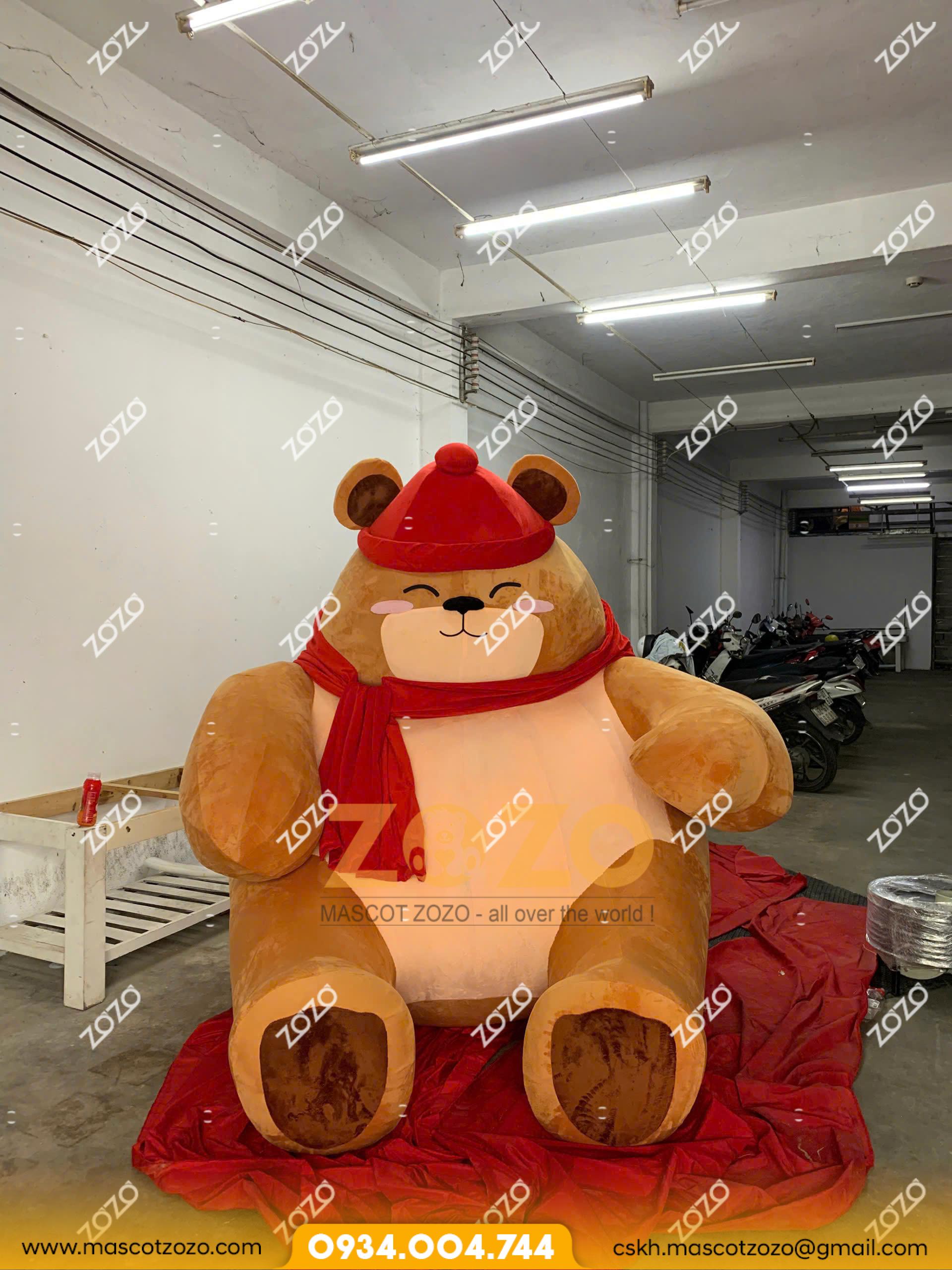 MÔ HÌNH GẤU NOEL
