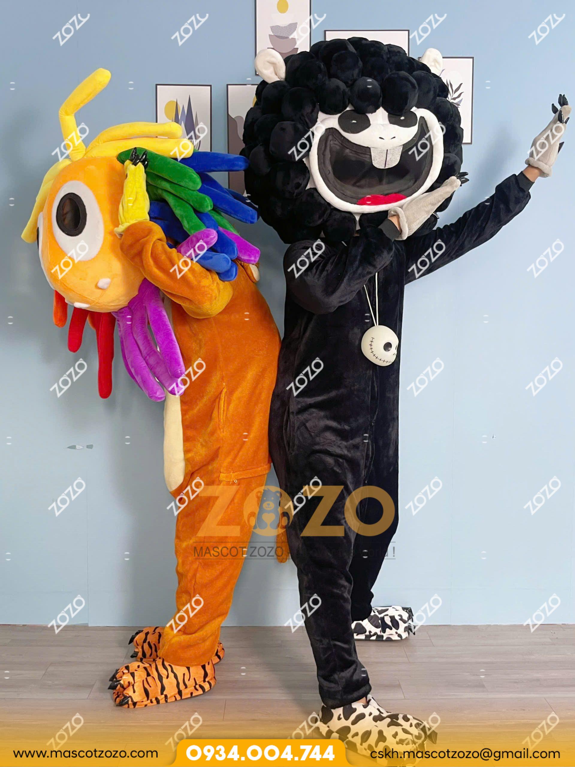MASCOT CỪU ĐEN VÀ YARNABY - Ảnh 2