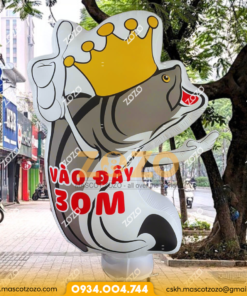 RỐI HƠI VẪY TAY HÌNH CON TÔM