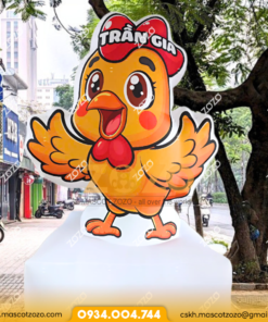 RỐI HƠI TRƯNG BÀY GÀ VÀNG TRẦN GIA