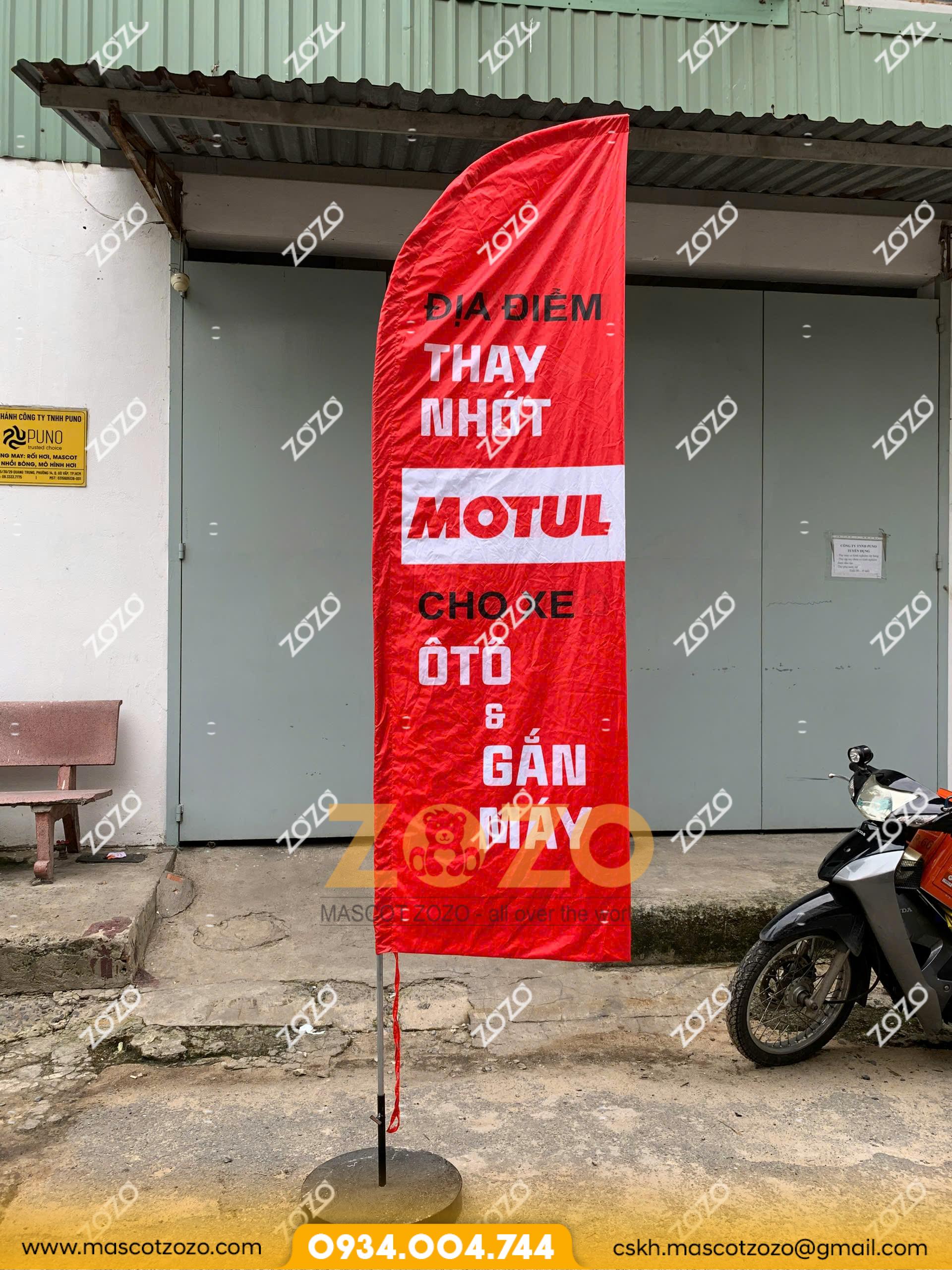 CỜ PHƯỚN CỬA HÀNG SỬA XE