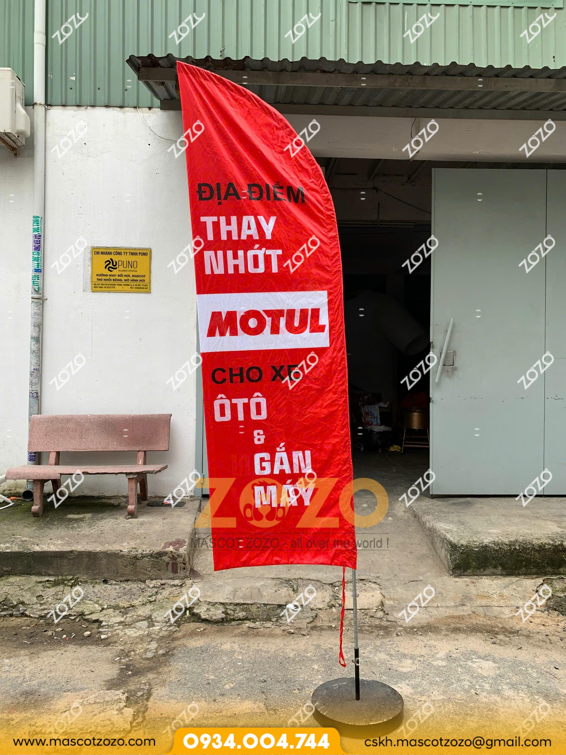 CỜ PHƯỚN CỬA HÀNG SỬA XE - Ảnh 2
