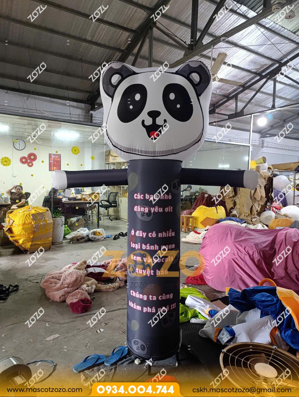 RỐI HƠI VẪY TAY GẤU TRÚC