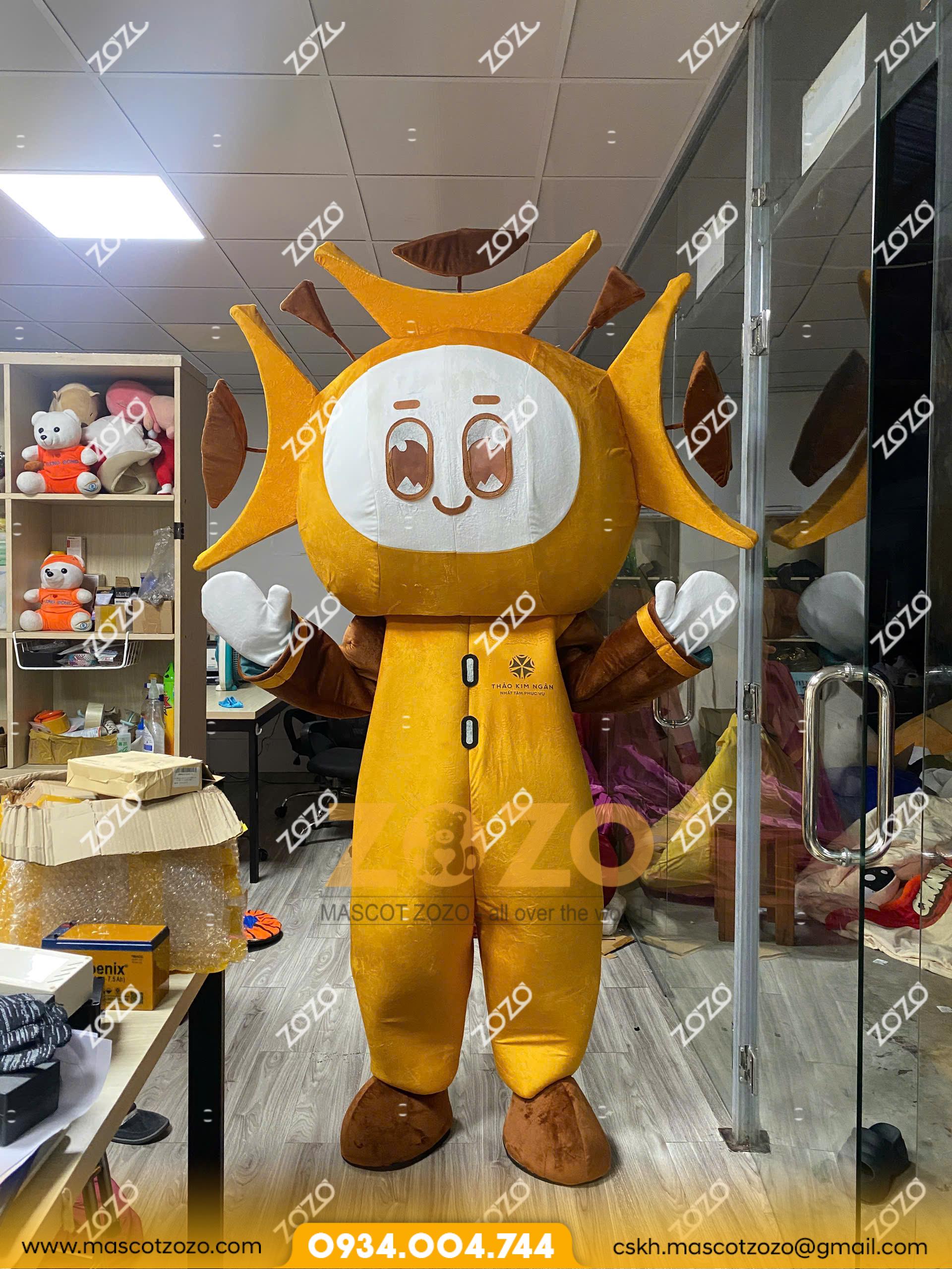 MASCOT NHÀ XE THẢO KIM NGÂN