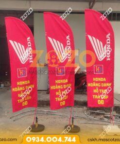 CỜ PHƯỚN CỬA HÀNG XE MÁY HONDA
