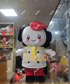 MASCOT HƠI THỊT BÒ