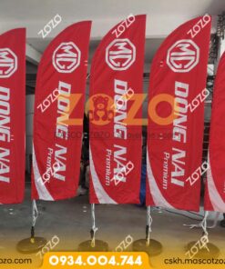 CỜ PHƯỚN CÁNH BUỒM SHOWROOM XE MG