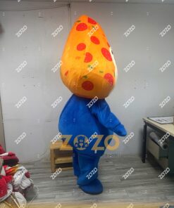 Alternative view of MASCOT BÁNH PIZZA BỐ GIÀ