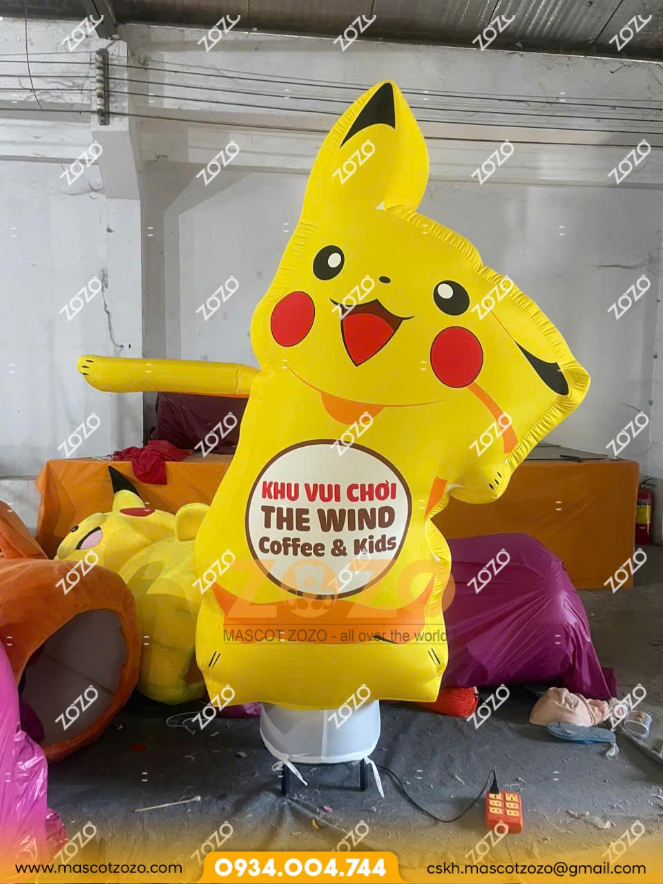 RỐI HƠI VẪY TAY PIKACHU