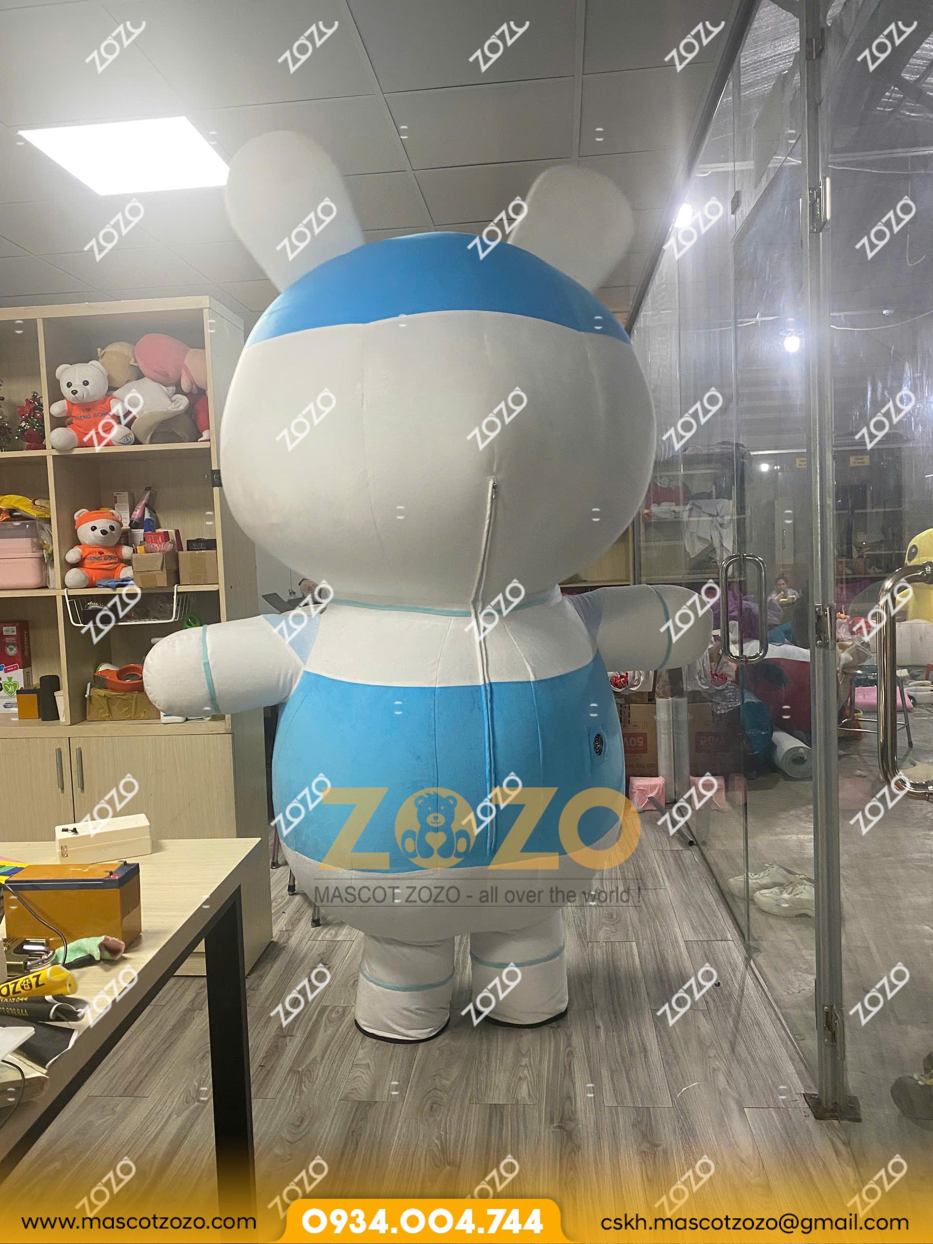 MASCOT HƠI THỎ TDP IELTS - Ảnh 3