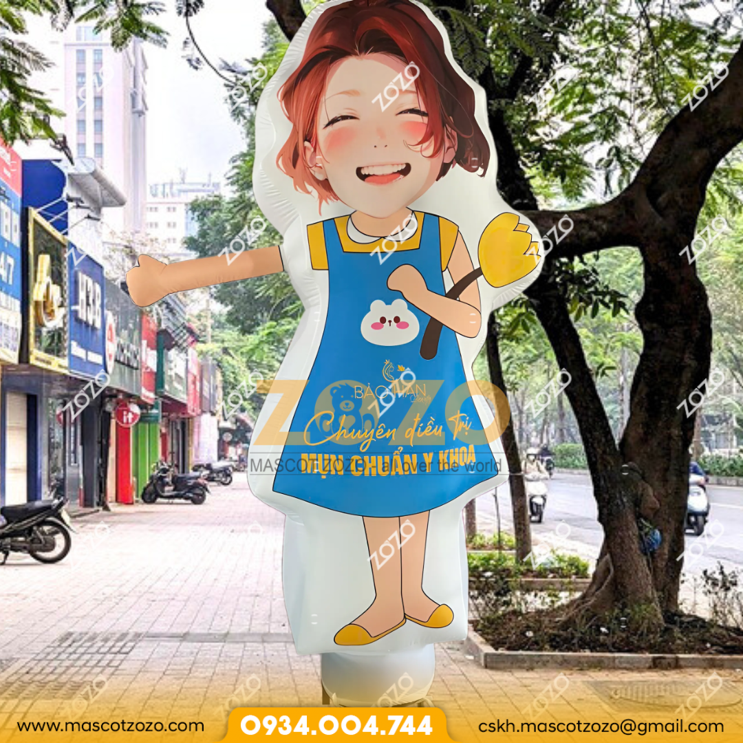 rối hơi bảo hân spa mascotzozo 5