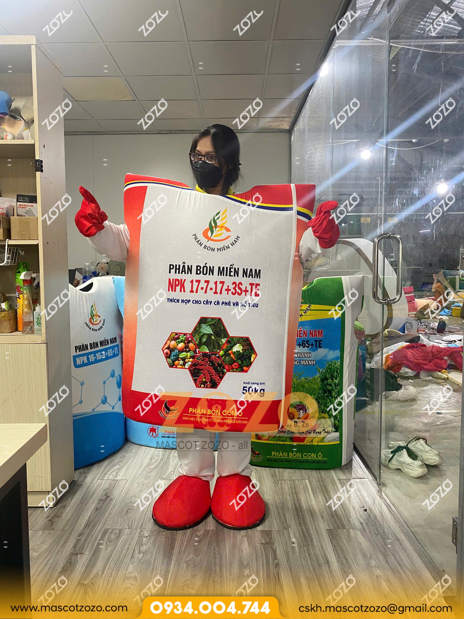 MASCOT PHÂN BÓN MIỀN NAM