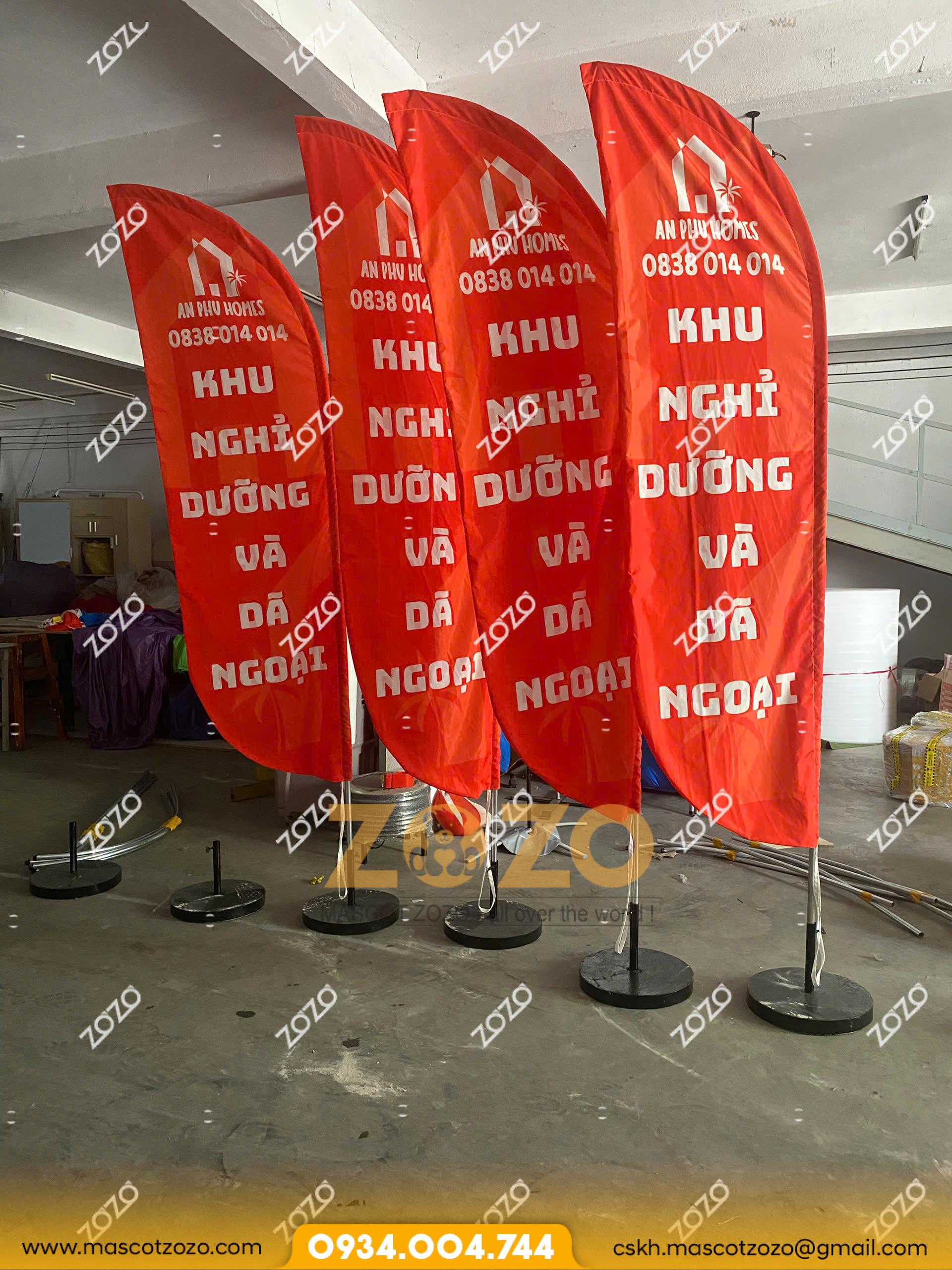 CỜ PHƯỚN CÁNH BUỒM KHU NGHỈ DƯỠNG