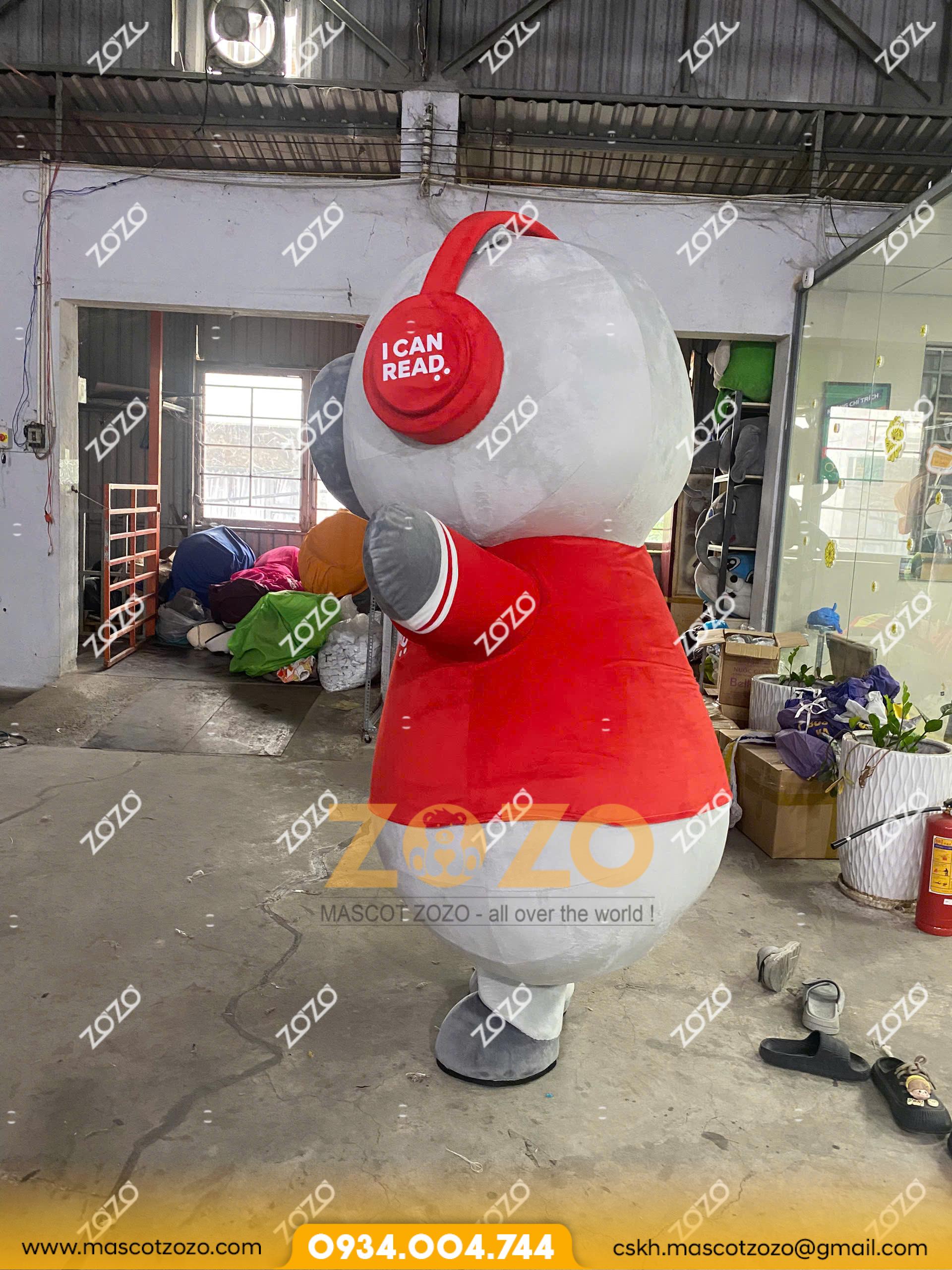 MASCOT CAPYBARA NGOẠI NGỮ I CAN READ - Ảnh 4