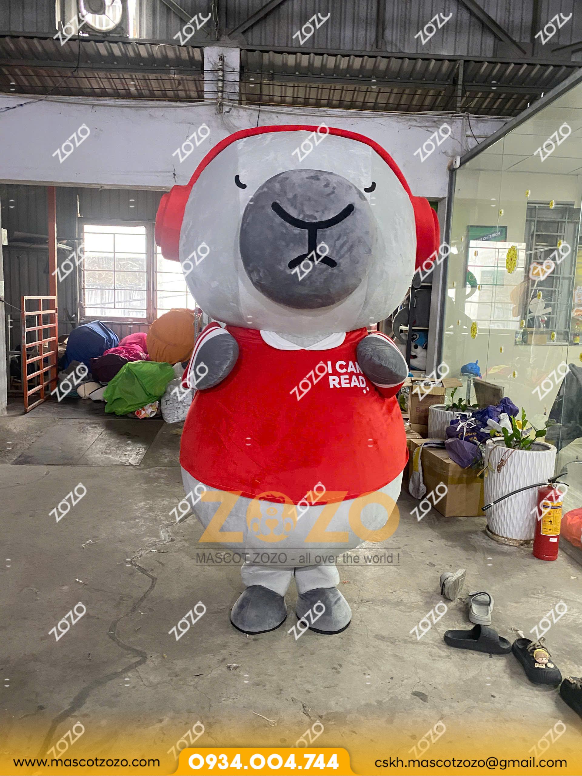 MASCOT CAPYBARA NGOẠI NGỮ I CAN READ - Ảnh 3