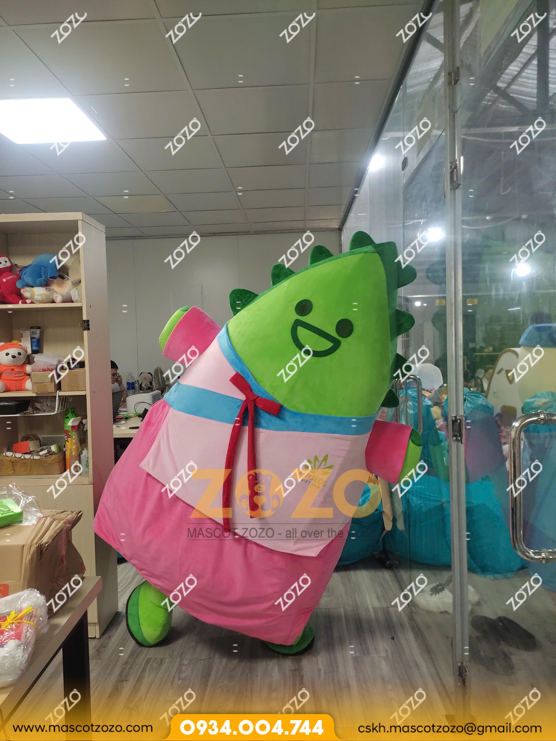 MASCOT NHA ĐAM SÂM HÀN QUỐC