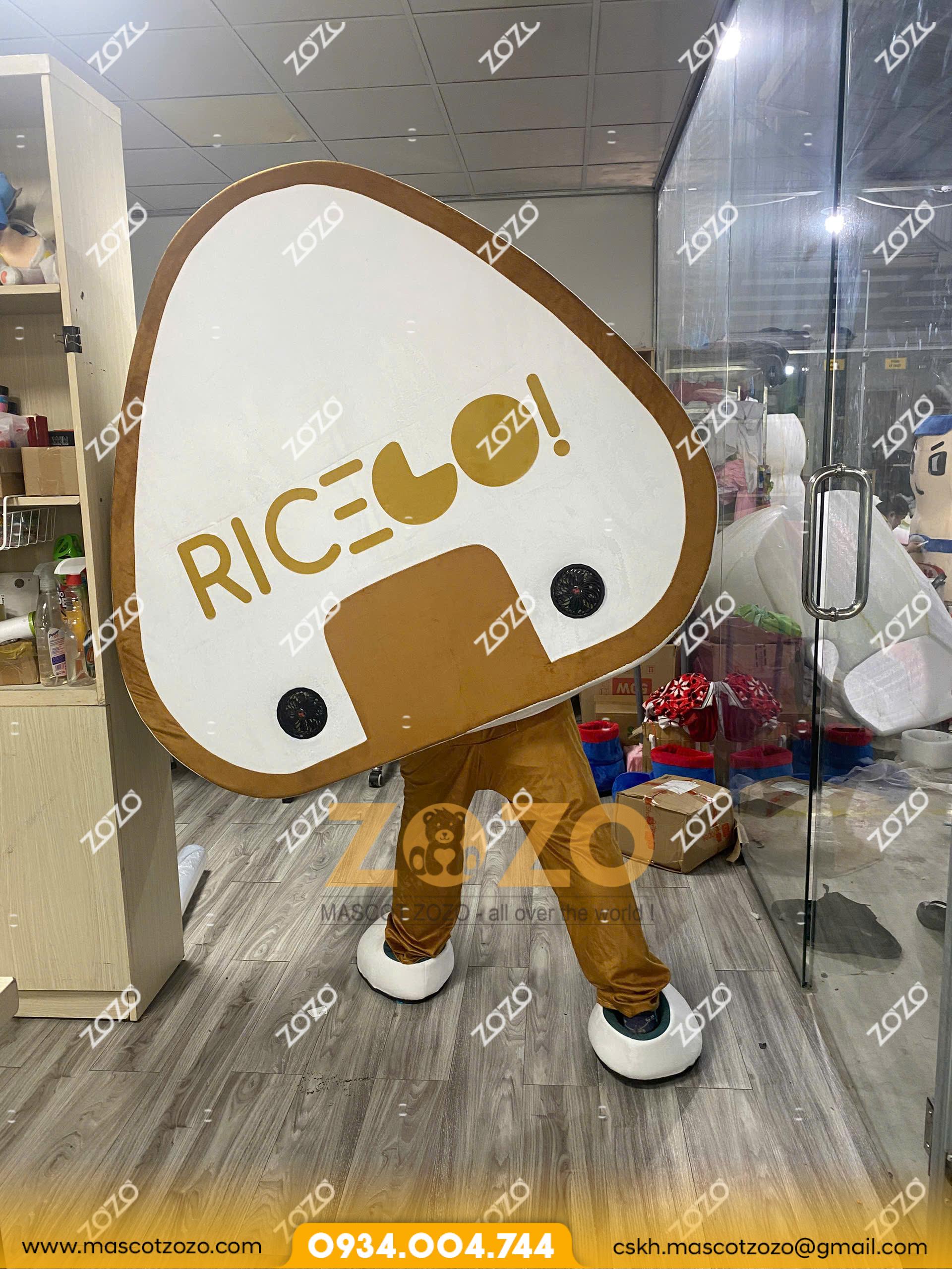 MASCOT CƠM NẮM RICEGO - Ảnh 3
