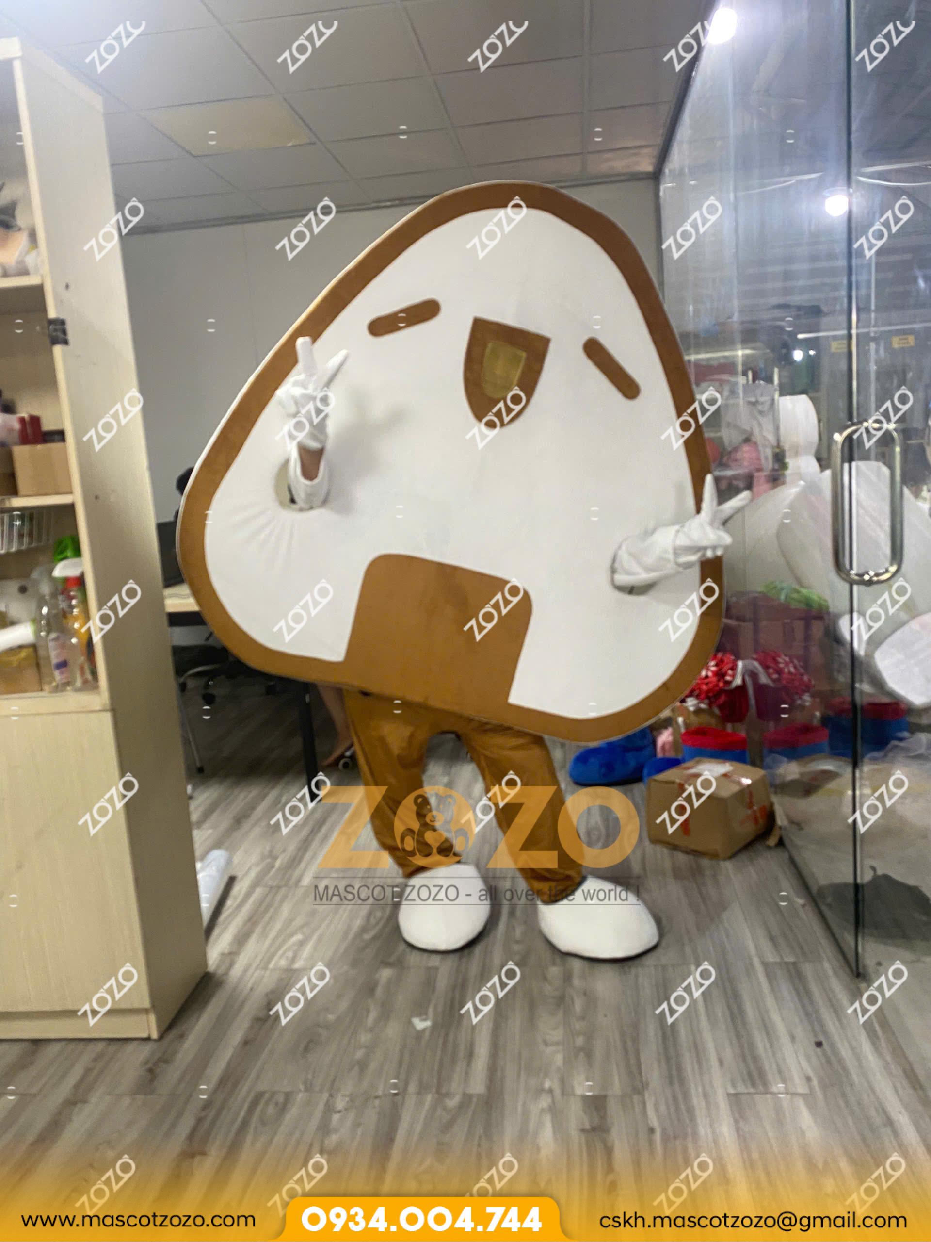 MASCOT CƠM NẮM RICEGO