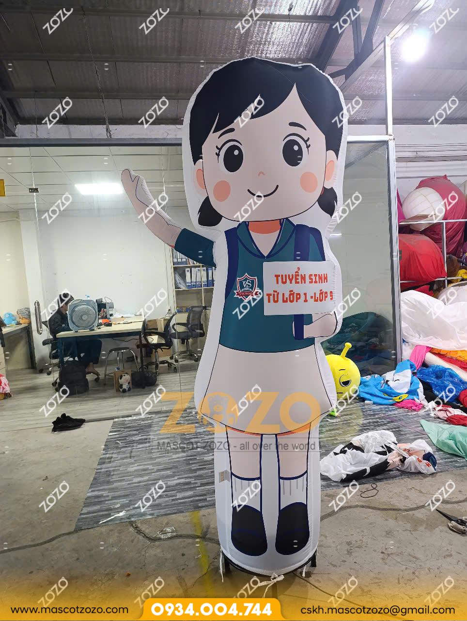 RỐI HƠI CÔ GÁI TUYỂN SINH