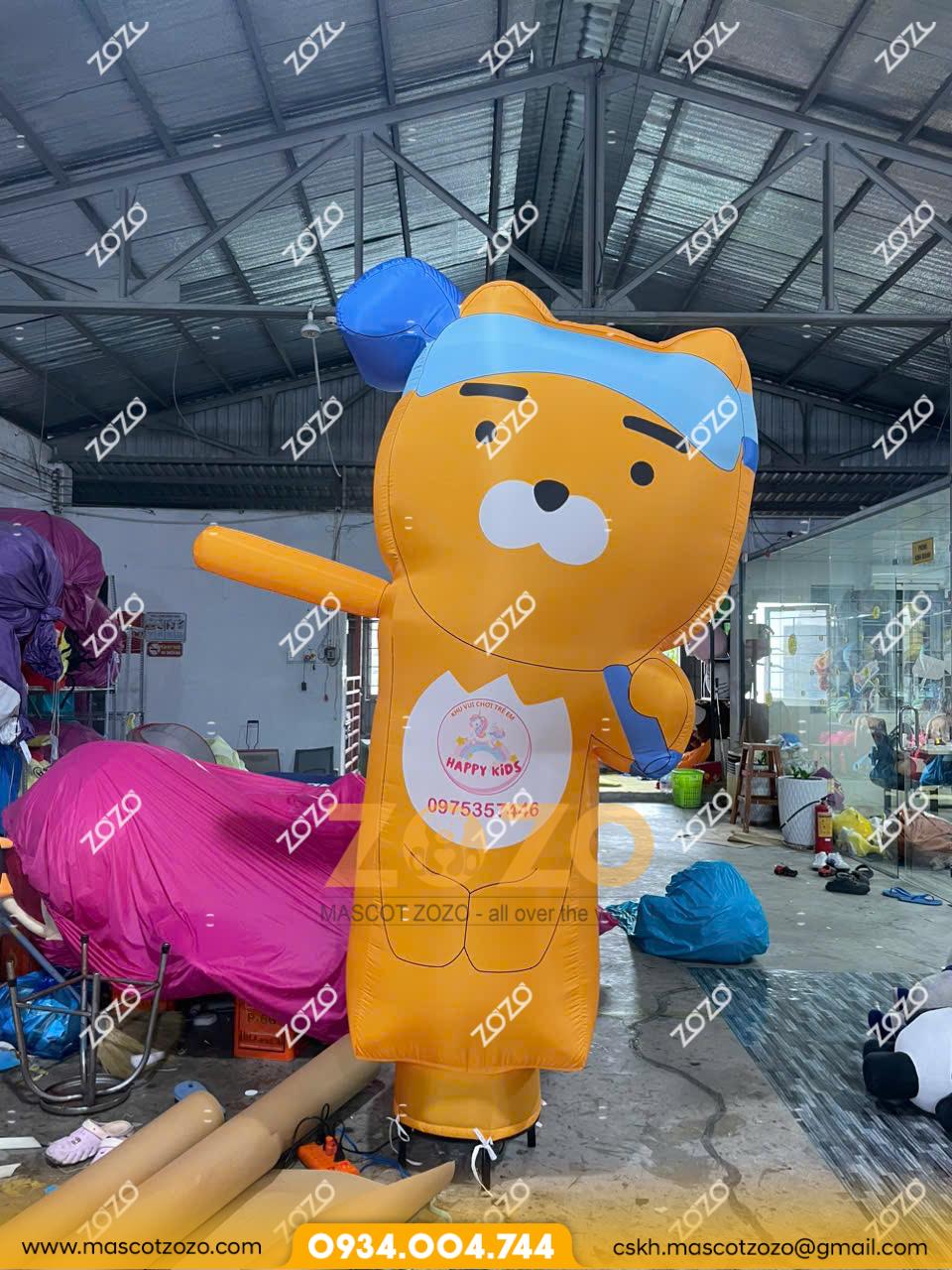RỐI HƠI GẤU CAM