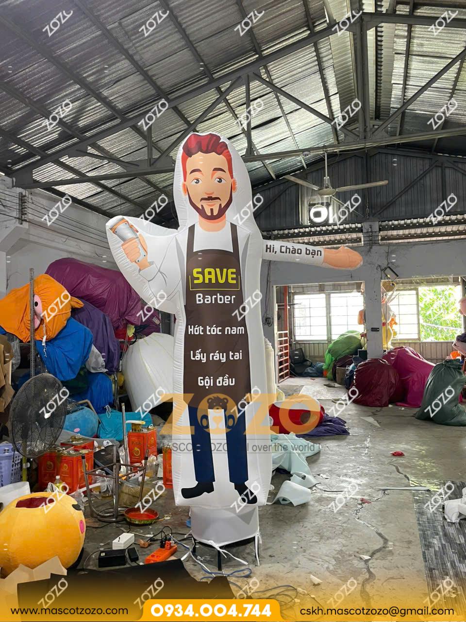 RỐI HƠI SAVE BARBER