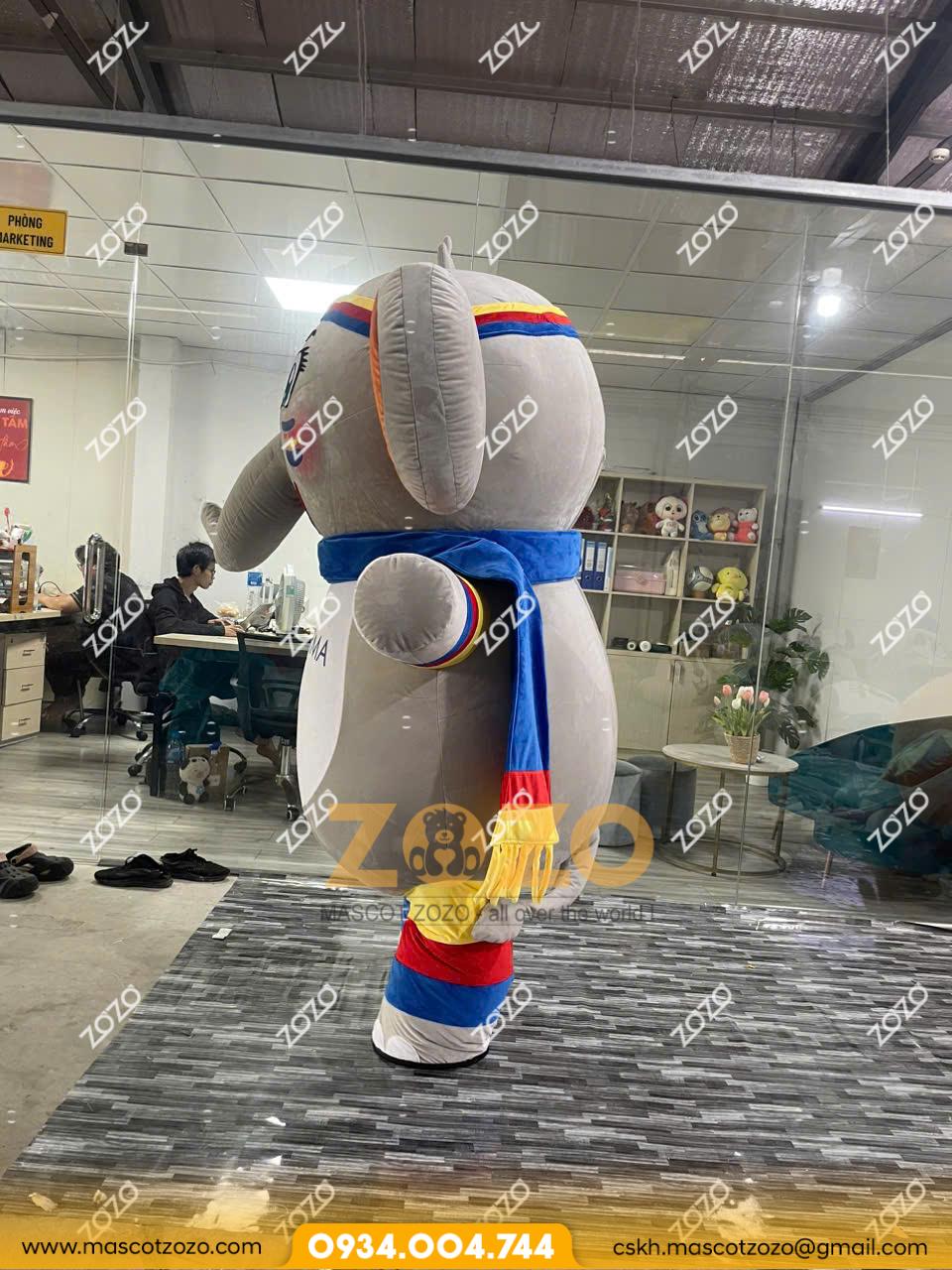MASCOT HƠI VOI DHG PHARMA - Ảnh 5