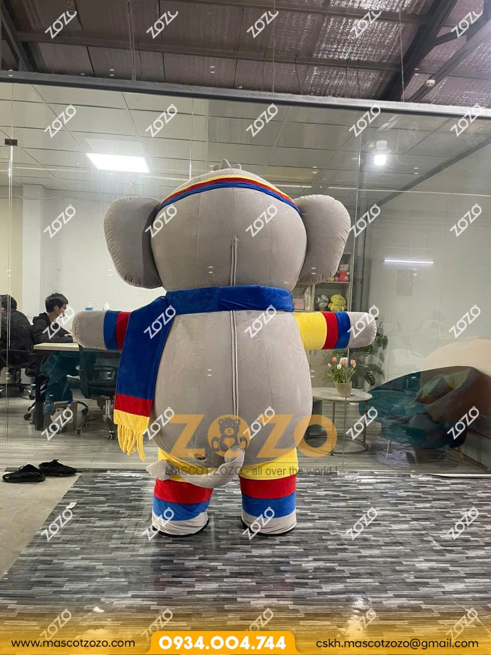 MASCOT HƠI VOI DHG PHARMA - Ảnh 6