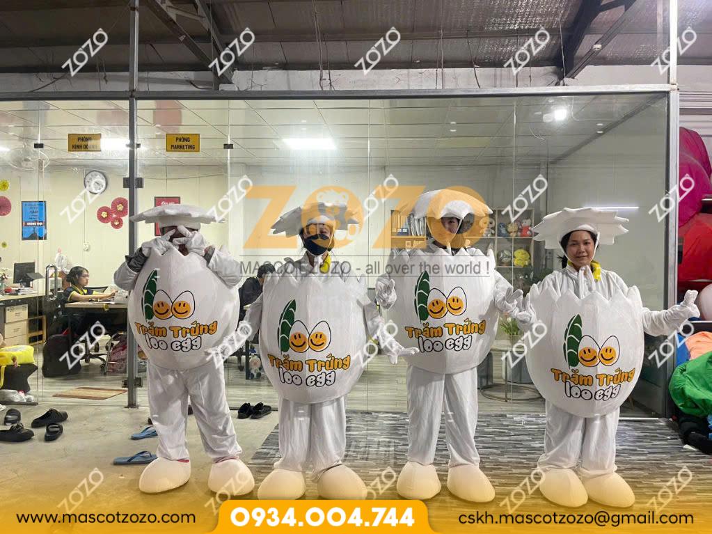 MASCOT TRĂM TRỨNG 100 EGG