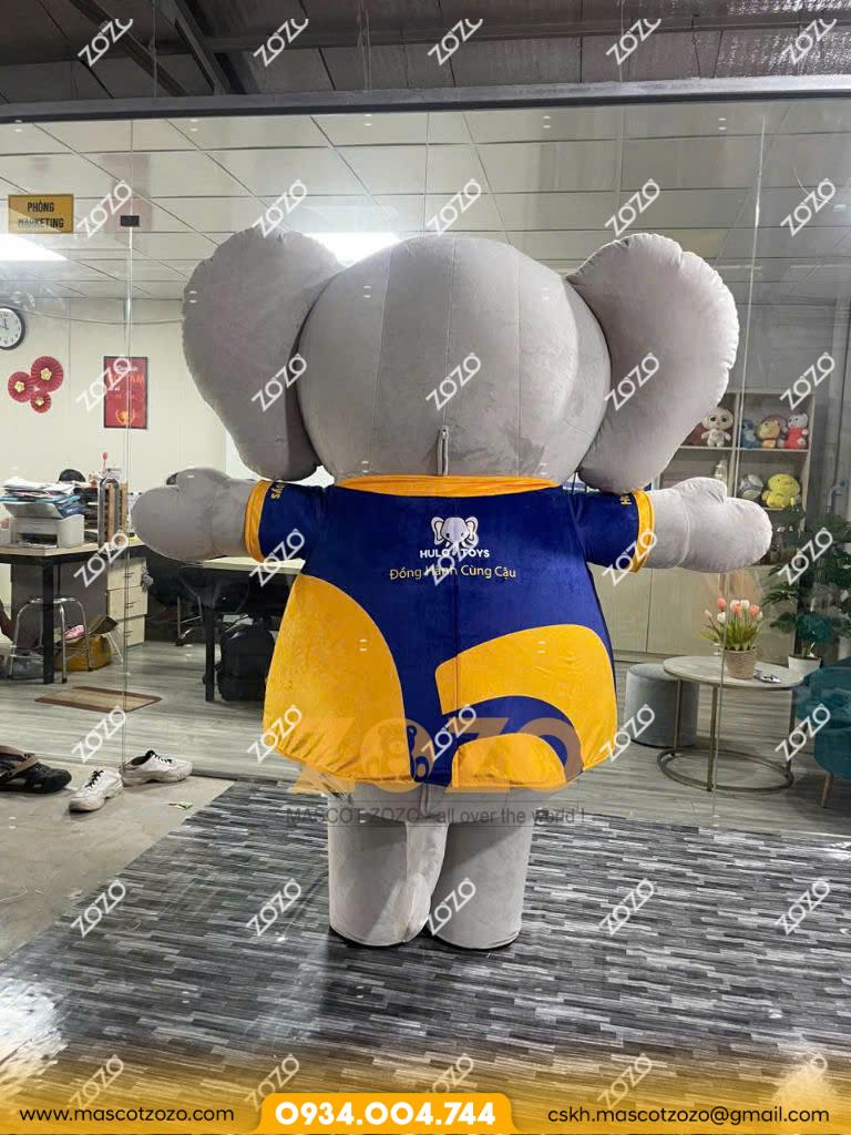 MASCOT VOI HƠI XÁM - Ảnh 3
