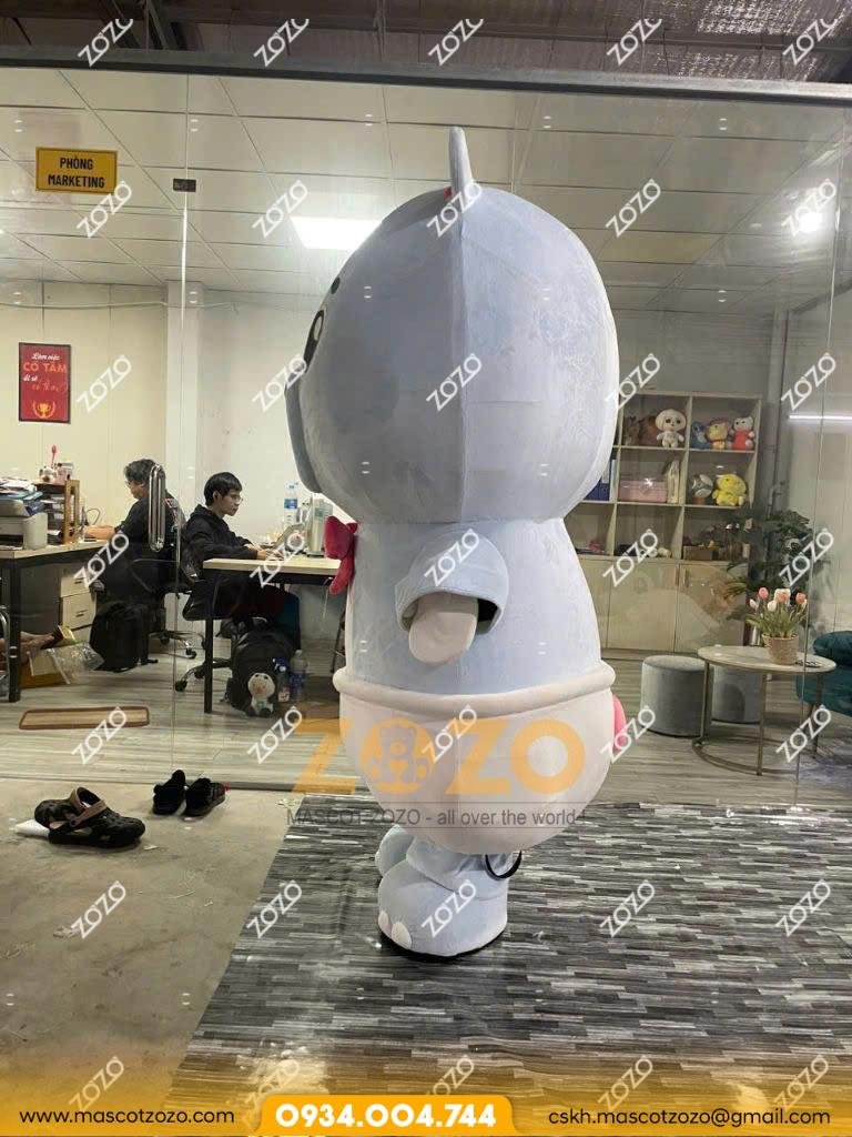 MASCOT GẤU TOPGIA - Ảnh 4