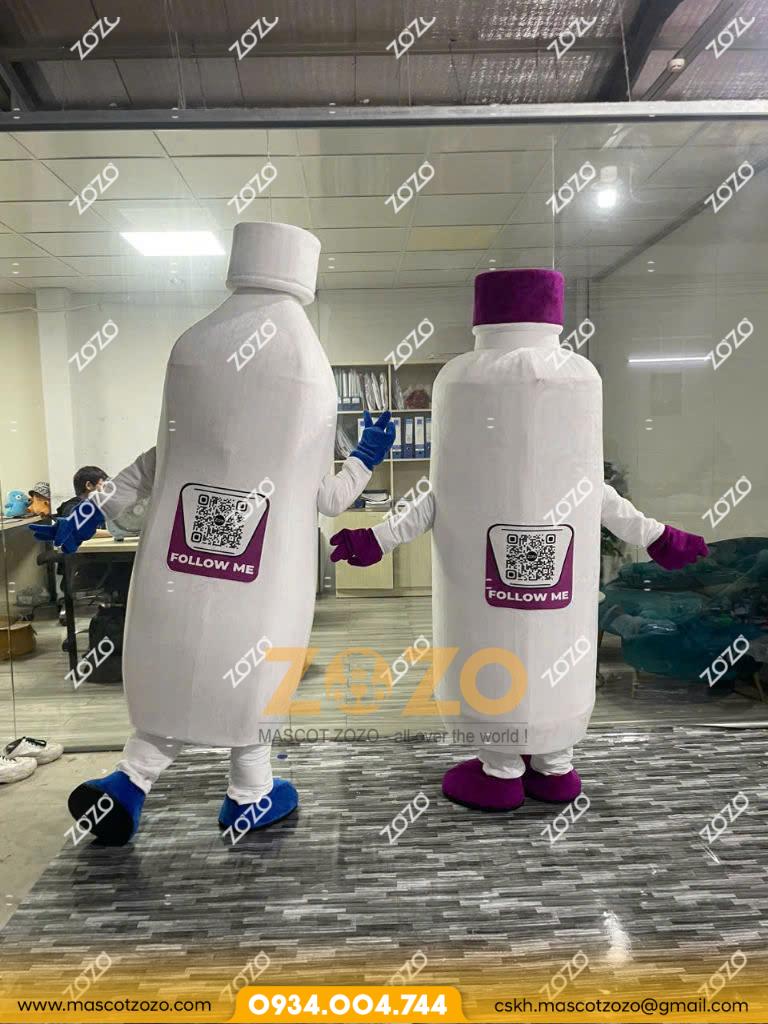 MASCOT HAI CHAI NƯỚC - Ảnh 5