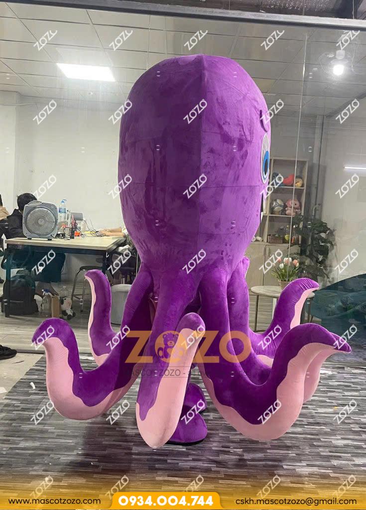 MASCOT BẠCH TUỘC TÍM - Ảnh 3