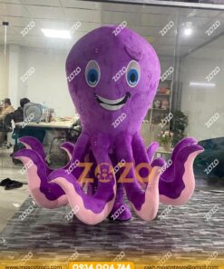 MASCOT BẠCH TUỘC TÍM