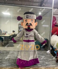 MASCOT THẦN TÀI TÍM