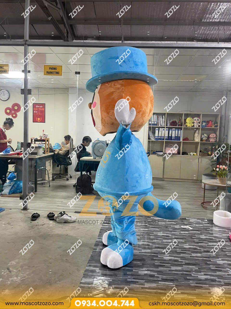 MASCOT MÈO ĐI HIA - Ảnh 3