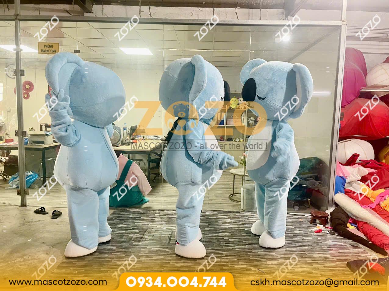 MASCOT 3 CHÚ GẤU KOALA - Ảnh 3