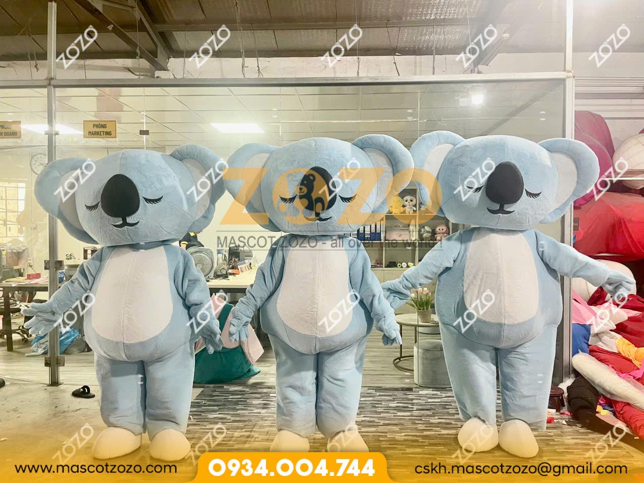 MASCOT 3 CHÚ GẤU KOALA - Ảnh 4