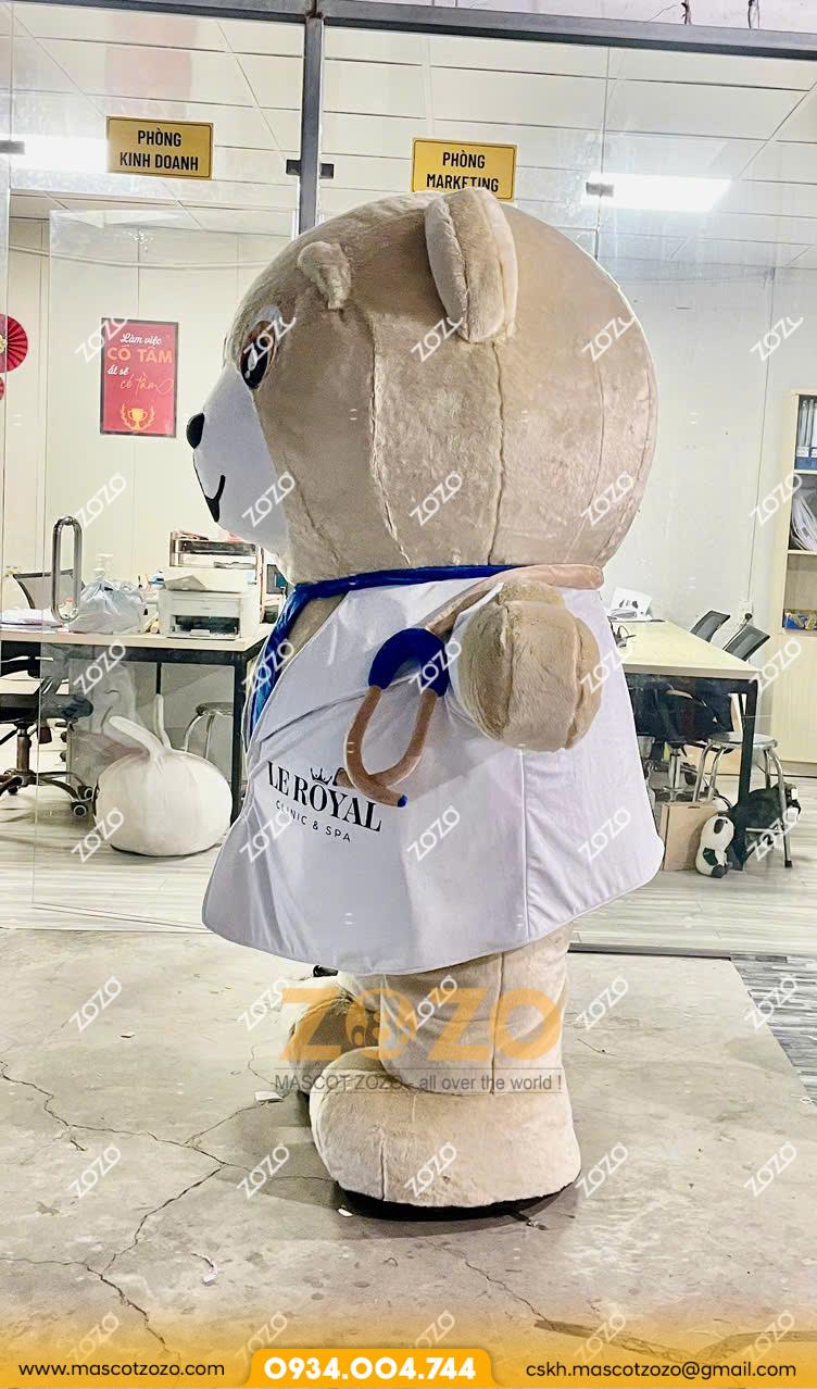 MASCOT GẤU LE ROYAL - Ảnh 3