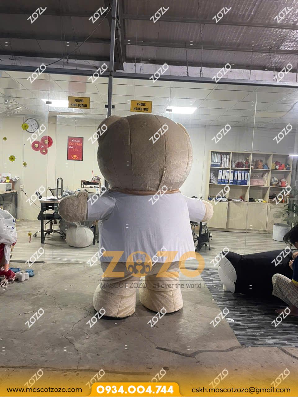 MASCOT GẤU LE ROYAL - Ảnh 4