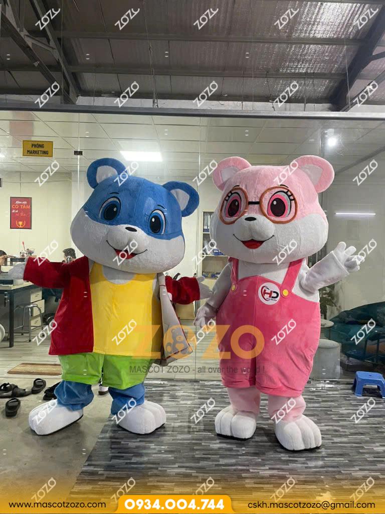 MASCOT HAI BÉ CHUỘT - Ảnh 3