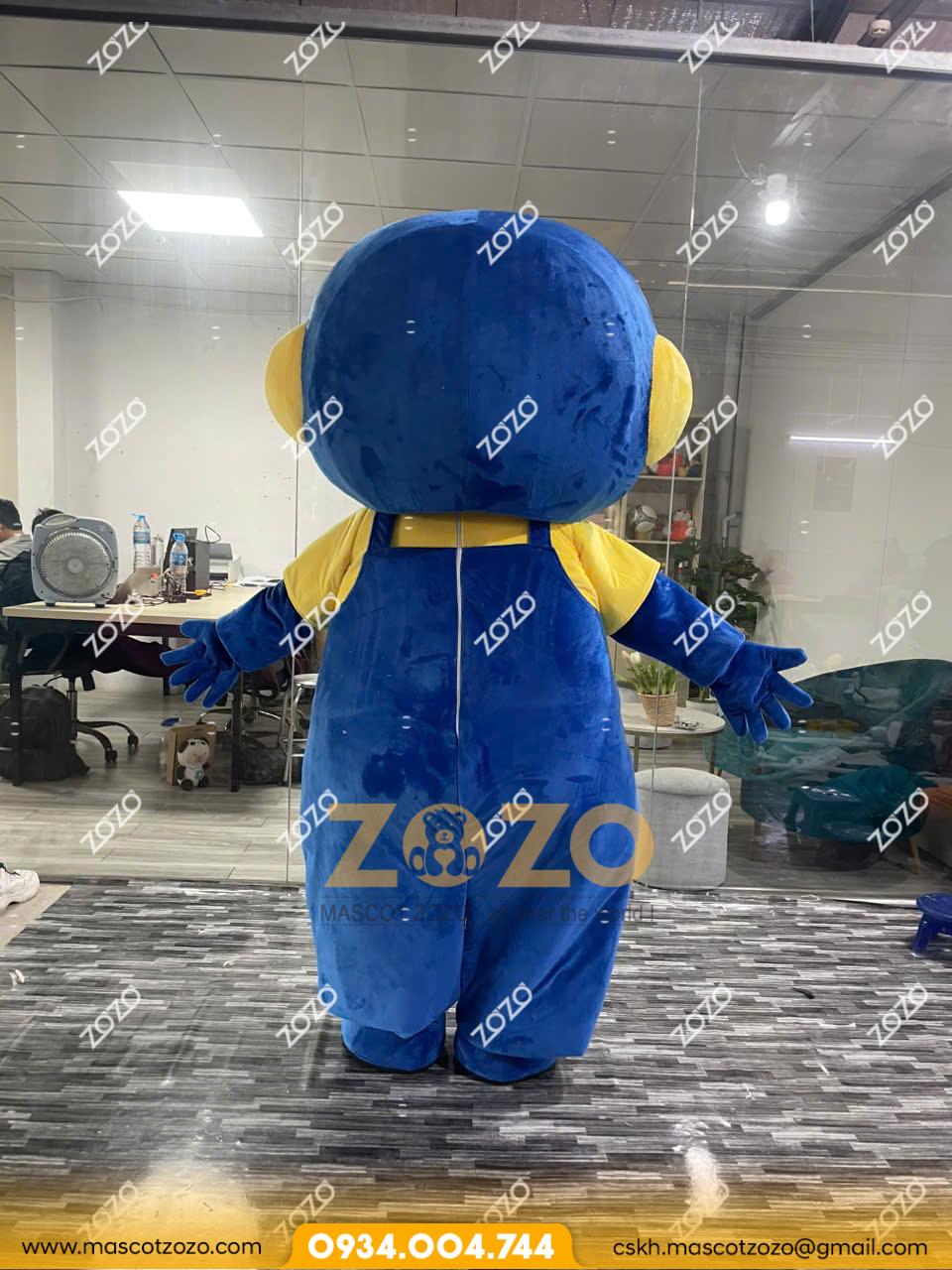 MASCOT BÉ ROBOT GELA - Ảnh 4