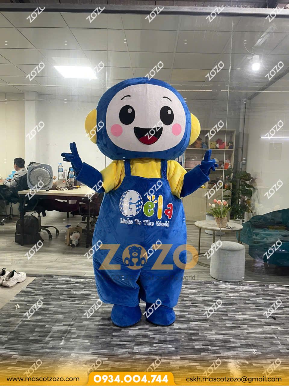 MASCOT BÉ ROBOT GELA