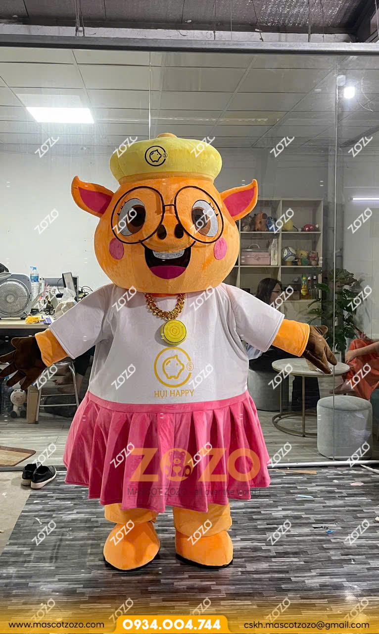 MASCOT HEO HỤI HAPPY