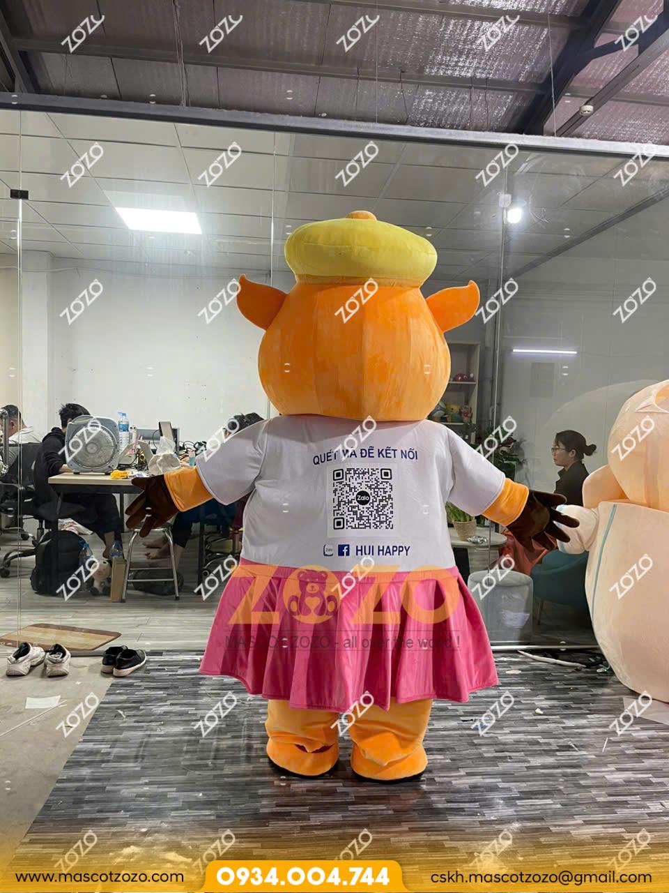 MASCOT HEO HỤI HAPPY - Ảnh 3
