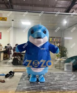 MASCOT CÁ HEO XANH