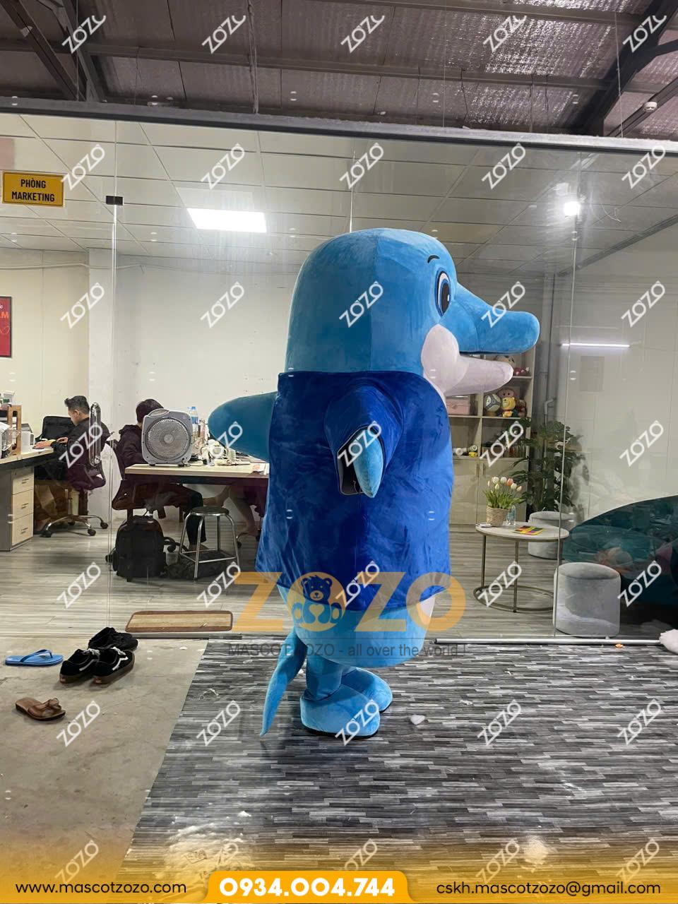 MASCOT CÁ HEO XANH - Ảnh 4