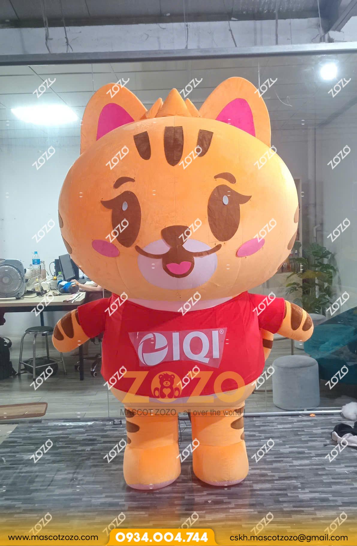 MASCOT HỔ HƠI IQI
