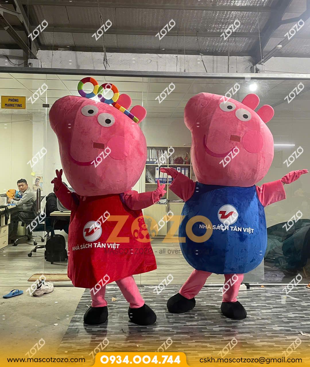 MASCOT HEO PEPPA - Ảnh 3